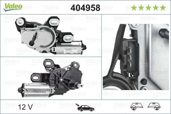 Silnik wycieraczek VALEO 404958