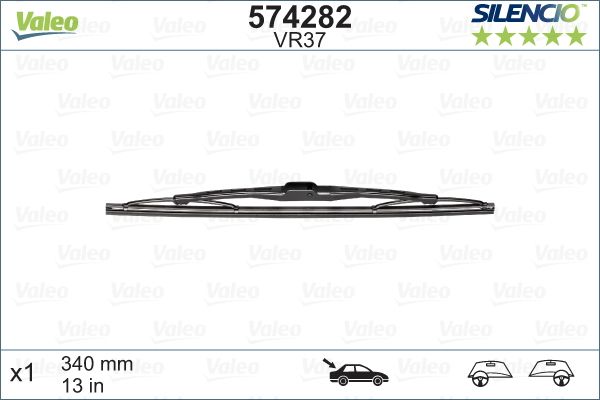 Pióro wycieraczki VALEO 574282