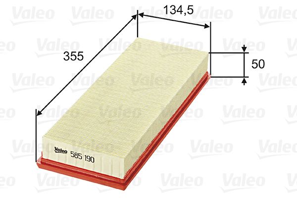 Filtr powietrza VALEO 585190
