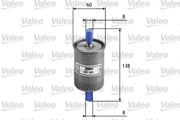 Filtr paliwa VALEO 587003