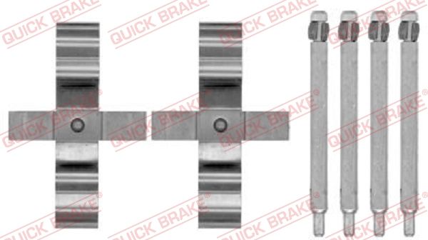 Zestaw akcesoriów, klocki hamulcowe QUICK BRAKE 109-1794