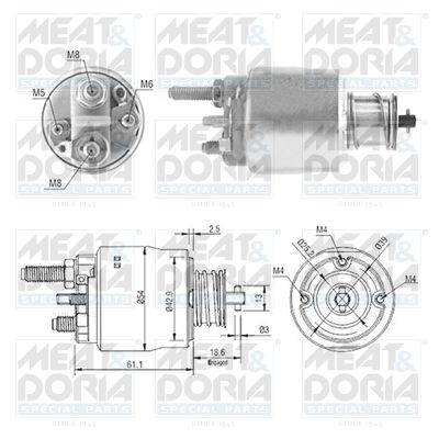 Włącznik elektromagnetyczny, rozrusznik MEAT & DORIA 46223