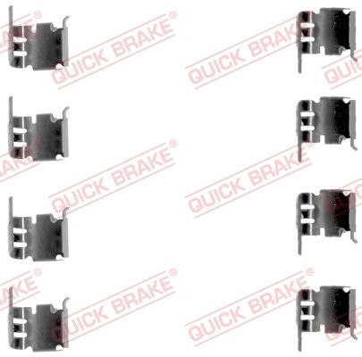 Zestaw akcesoriów, klocki hamulcowe QUICK BRAKE 109-1286