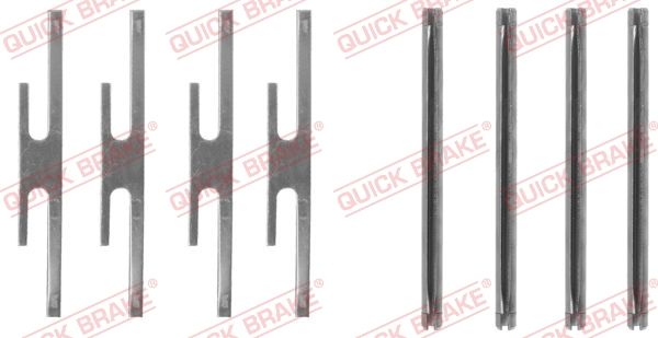 Zestaw akcesoriów, klocki hamulcowe QUICK BRAKE 109-1072