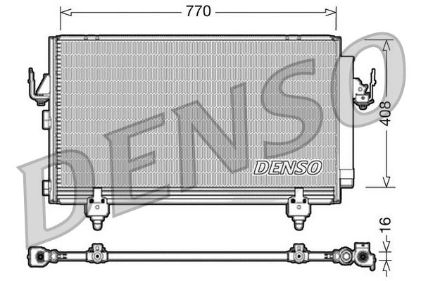 Skraplacz, klimatyzacja Denso DCN50031