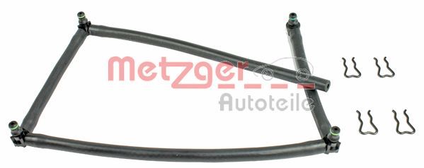 Wąż, paliwo na przelewie METZGER 0840040