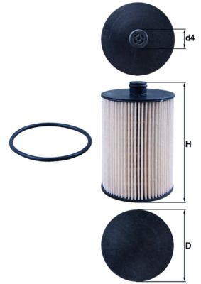 Filtr paliwa KNECHT KX 226D