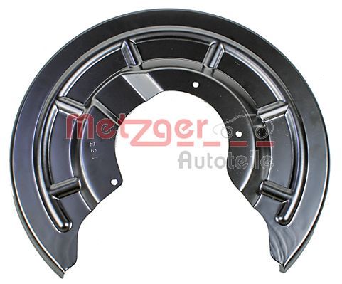 Panel rozbryzgiwujący, tarcza hamulcowa METZGER 6115267