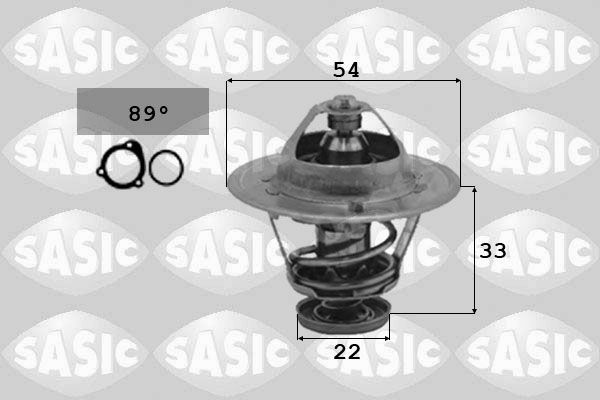 Termostat, płyn chłodzący SASIC 3306078
