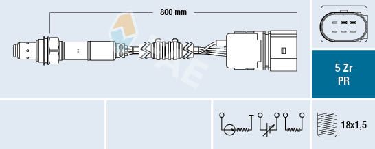 Sonda lambda FAE 75039