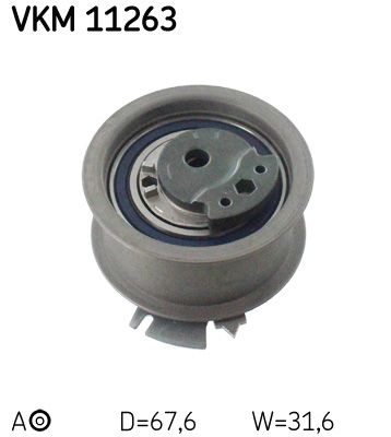 Rolka napinacza, pasek rozrządu SKF VKM 11263