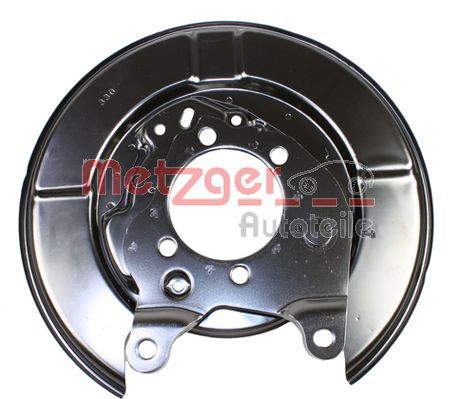 Panel rozbryzgiwujący, tarcza hamulcowa METZGER 6115276