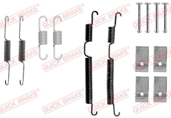 Zestaw akcesoriów, szczęki hamulcowe QUICK BRAKE 105-0017
