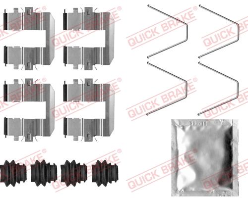 Zestaw akcesoriów, klocki hamulcowe QUICK BRAKE 109-0060