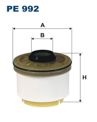 Filtr paliwa FILTRON pe 992