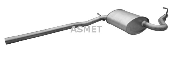 Tłumik środkowy ASMET 06.012