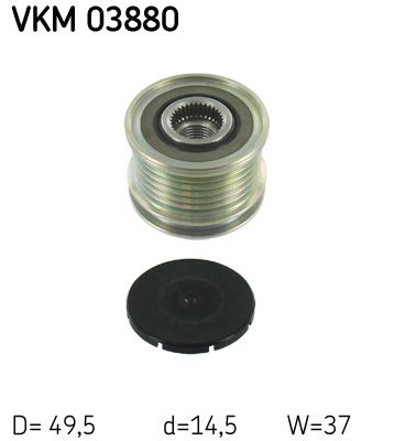 Alternator - sprzęgło jednokierunkowe SKF VKM03880