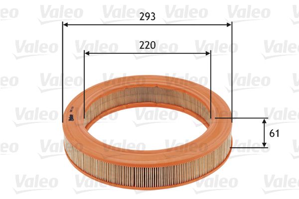 Filtr powietrza VALEO 585727