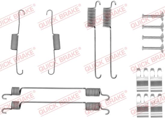 Zestaw akcesoriów, szczęki hamulcowe QUICK BRAKE 105-0030