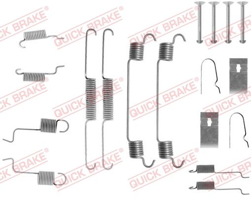 Zestaw akcesoriów, szczęki hamulcowe QUICK BRAKE 105-0742
