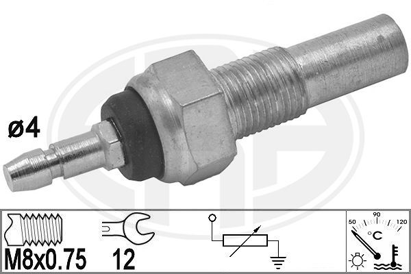 Czujnik, temperatura płynu chłodzącego ERA 330973