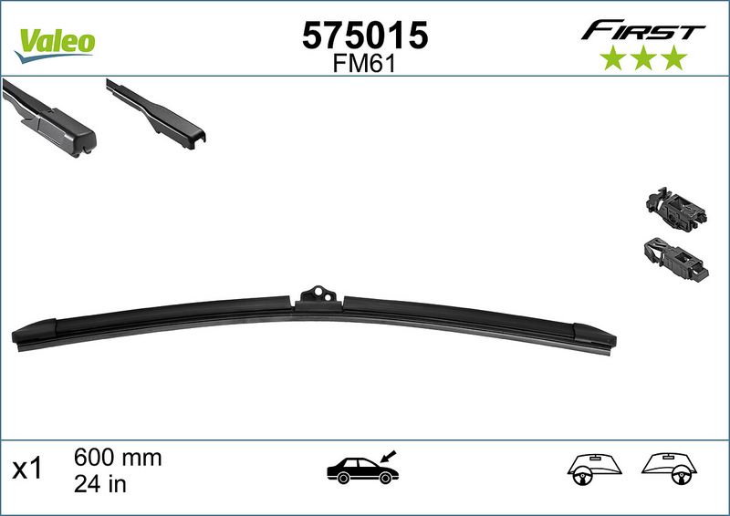 Pióro wycieraczki VALEO 575015
