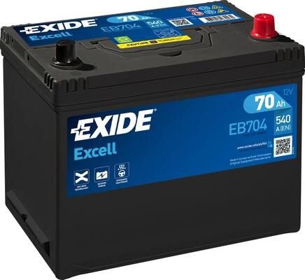 Akumulator EXIDE eb704
