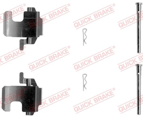 Zestaw akcesoriów, klocki hamulcowe QUICK BRAKE 109-1273