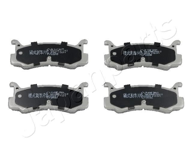 Zestaw klocków hamulcowych, hamulce tarczowe JAPANPARTS PP-303AF