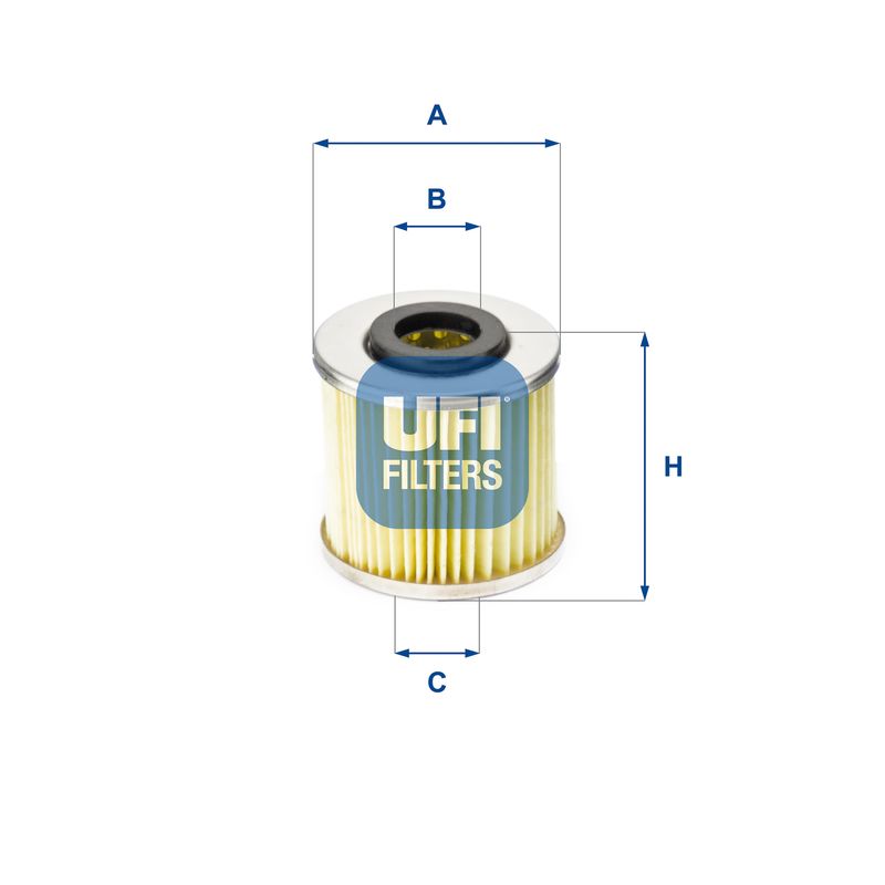 Filtr oleju UFI 25.529.00