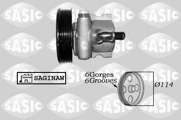 Pompa hydrauliczna, układ kierowniczy SASIC 7070016