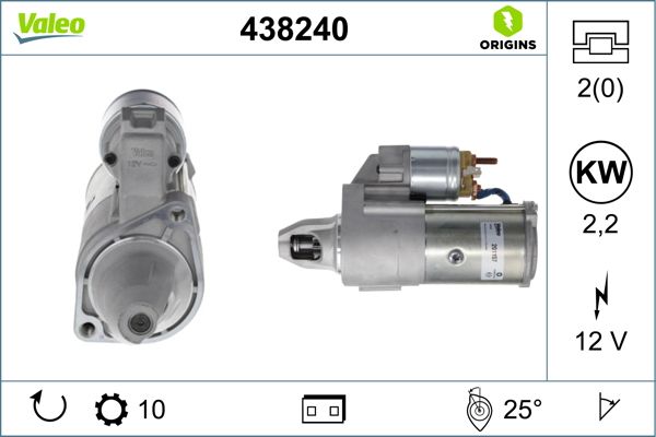 Rozrusznik VALEO 438240