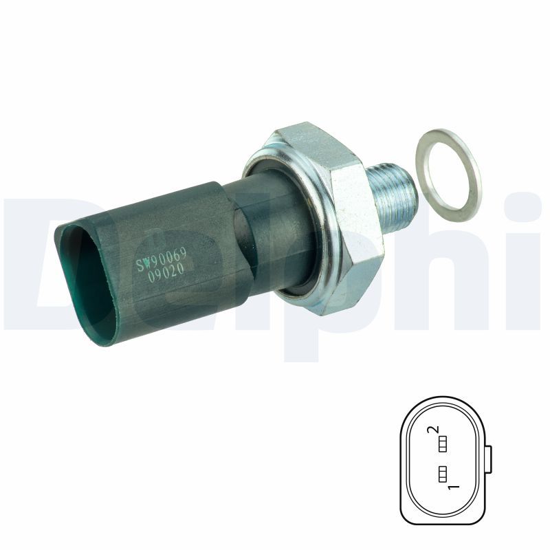 Włącznik ciśnieniowy oleju DELPHI SW90069
