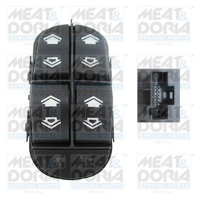 Przełącznik, podnośnik szyby MEAT & DORIA 26039