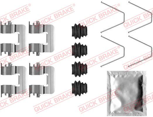 Zestaw akcesoriów, klocki hamulcowe QUICK BRAKE 109-0046