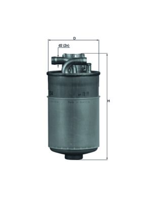 Filtr paliwa KNECHT KL 154