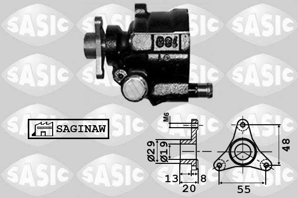 Pompa hydrauliczna, układ kierowniczy SASIC 7074001