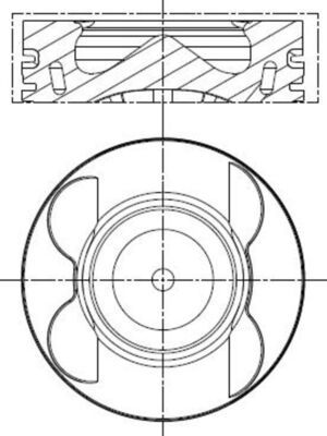 Tłok MAHLE 001PI00181002