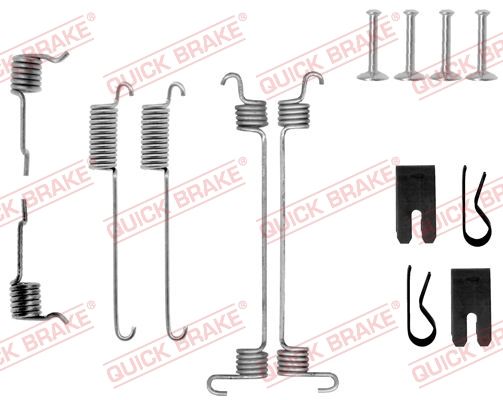 Zestaw akcesoriów, szczęki hamulcowe QUICK BRAKE 105-0772