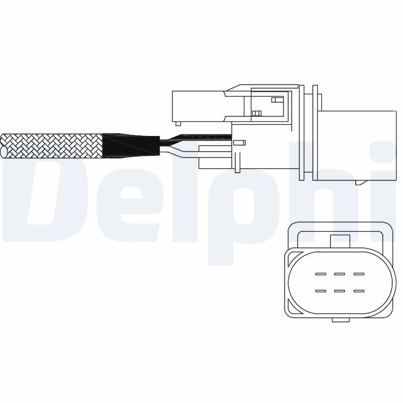 Sonda lambda DELPHI es11026-12b1