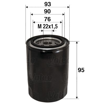 Filtr oleju VALEO 586006