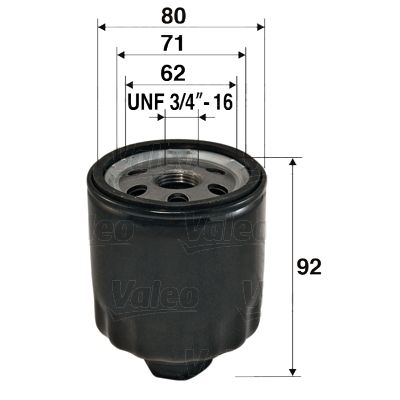 Filtr oleju VALEO 586009