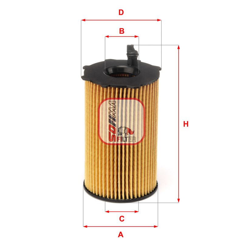 Filtr oleju SOFIMA S 5226 PE