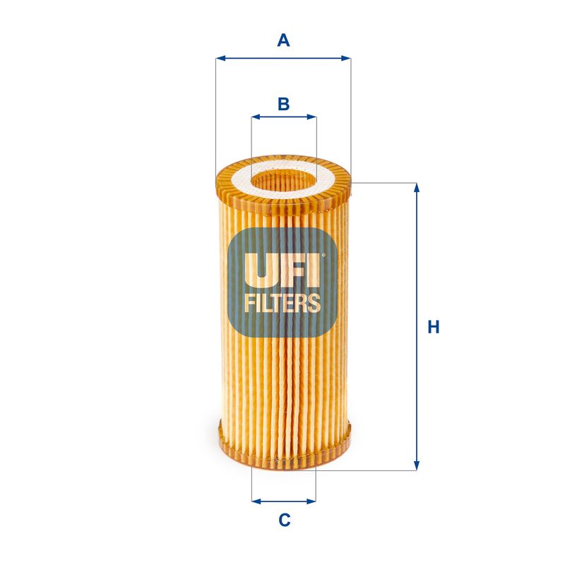 Filtr oleju UFI 25.153.00