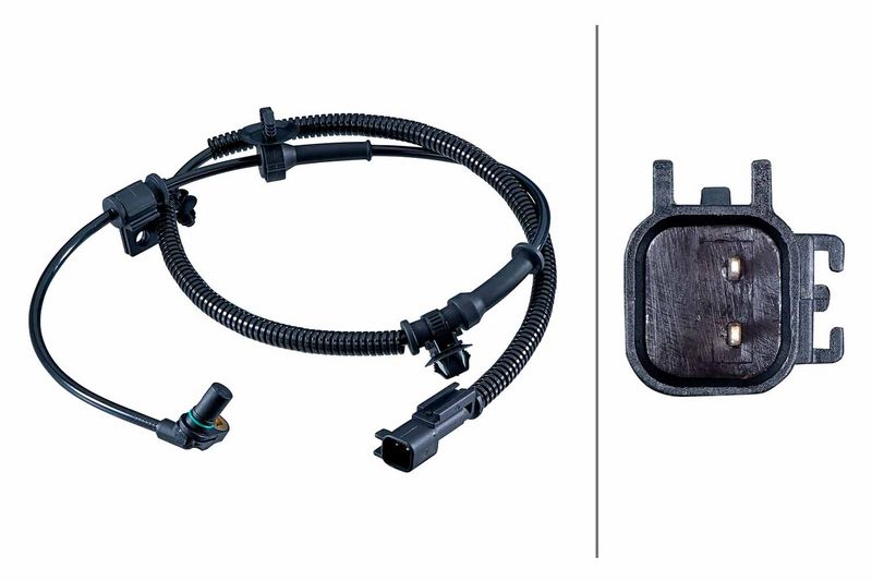 Czujnik, prędkość obrotowa koła HELLA 6PU 358 252-931