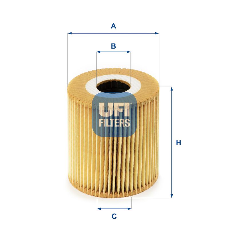 Filtr oleju UFI 25.018.00