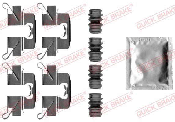 Zestaw akcesoriów, klocki hamulcowe QUICK BRAKE 109-0047
