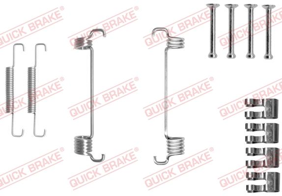 Zestaw akcesoriów, szczęki hamulcowe hamulca postojowego QUICK BRAKE 105-0851