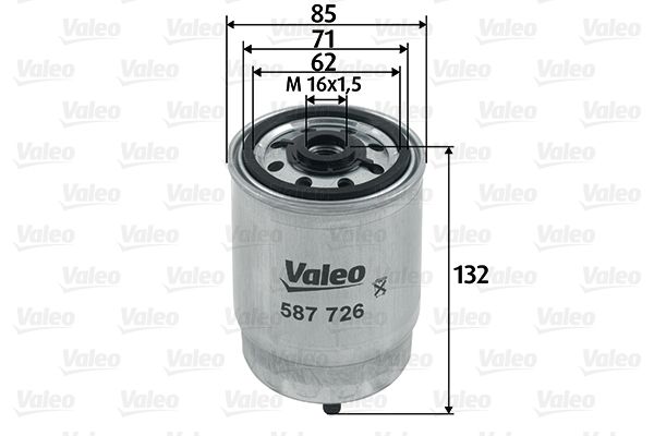 Filtr paliwa VALEO 587726
