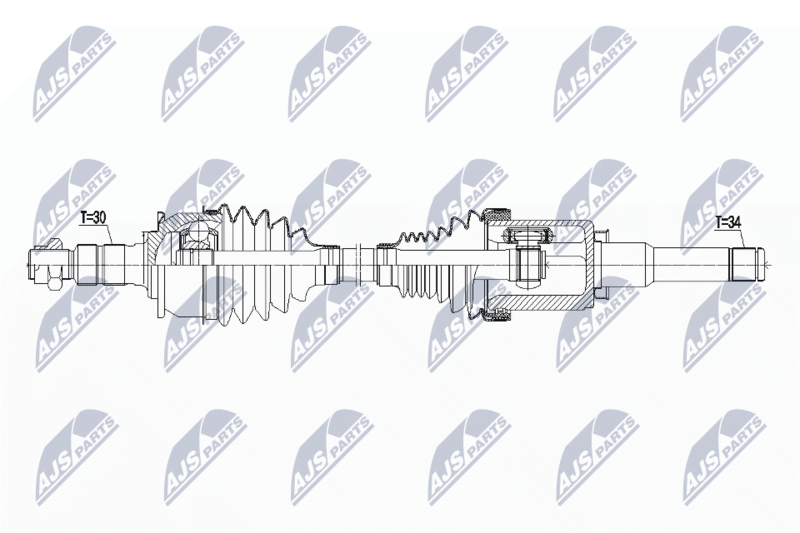 Wał napędowy NTY NPW-PL-101
